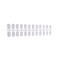 thumbnail image 2 of facefd 1 Set Glue on Nails Medium Length Files Stick Full Cover Wraps Art Decals Artificial Beauty Tool Manicure Kit Decorations 21, 2 of 6