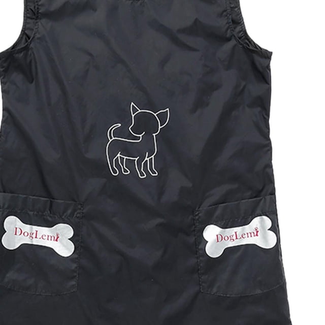 Delantal impermeable Methold para cuidado de perros y mascotas tamaño XL