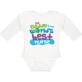 thumbnail image 3 of Inktastic Daddy is Worlds Best Nurse Boys or Girls Long Sleeve Baby Bodysuit, 3 of 5