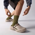 thumbnail image 3 of Rokment Mens Wide Width Orthopedic Clogs Garden Shoes with Back Straps and Arch Support Comfortable Closed Toe Open Back Walking Sandals Quick-Dry Casual Slippers Khaki Size 11, 3 of 6