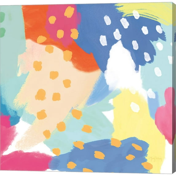 Great Art Now Bright Life II v2 Crop by Mary Urban Canvas Wall Art