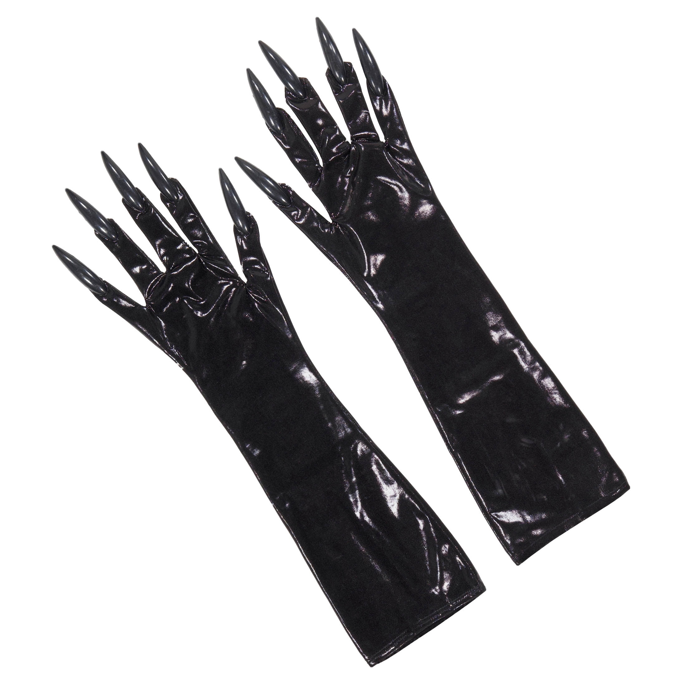 Claw Gloves Costume Accessory for Adults, Black, Halloween by Way To Celebrate