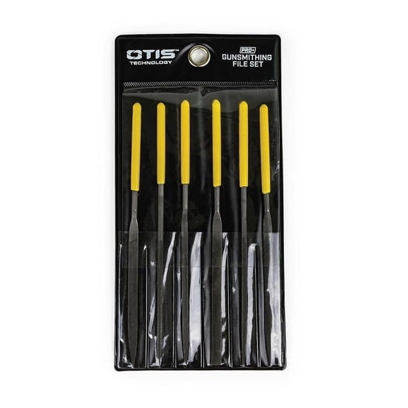 Otis Technology Pro Gunsmithing File Set, Black/Yellow