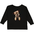 thumbnail image 3 of Inktastic Border Terrier Boys or Girls Long Sleeve Toddler T-Shirt, 3 of 5