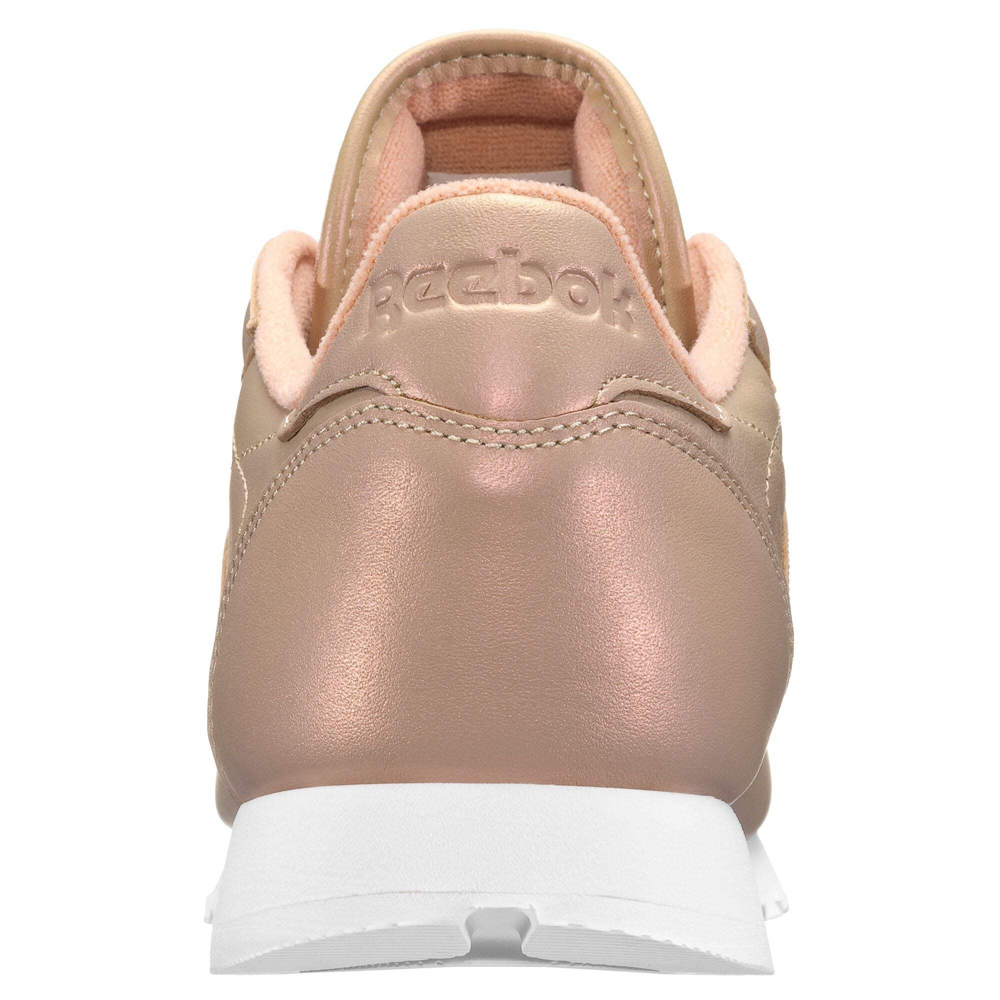 reebok classic leather rose gold pearlised