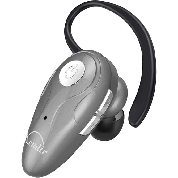 CFHADD-Bluetooth Headset, V5.0 Ultralight Wireless Headphone Cell Phone Earpiece with Mic Headsetcase, Volume Control, Handsfree Earbud for iPhone, Android,Samsung Smartphone