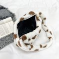 thumbnail image 3 of Bolso de hombro de felpa Cute Love Heart Print Women Underarm Bag para fiesta (café), 3 of 9