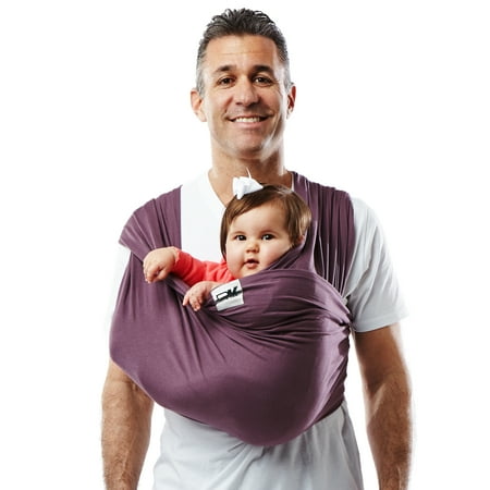Baby K'Tan Original Wrap Carriers Baby Carrier, Purple, S