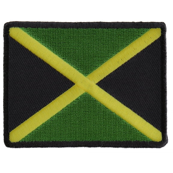 Jamaican Flag Small Patch