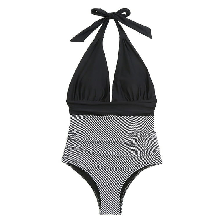 YOTMKGDO One Piece Swimsuit Women, Halter Top, Women's OnePiece