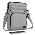thumbnail image 1 of Funda para tablet MoKo de 9 a 11 pulgadas para iPad Air M3, color gris claro, 1 of 7