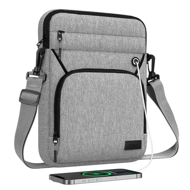 Funda para tablet MoKo de 9 a 11 pulgadas para iPad Air M3, color gris claro