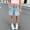 Blue.2, variant on Cethrio Girls Denim Shorts 2026, Summer Elastic Waist Relaxed Fit Holiday Jean Shorts Blue Size 10-12