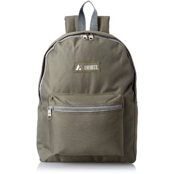 Mochila básica Everest color oliva talla única