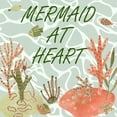 thumbnail image 2 of Wang, Melissa 15x15 White Modern Wood Framed Museum Art Print Titled - Mermaid at Heart I, 2 of 4