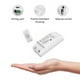 thumbnail image 3 of Interruptor inteligente WiFi y Bluetooth de 3 piezas, 10 A, 2200 W, modo dual, encendido y apagado, 3 of 8