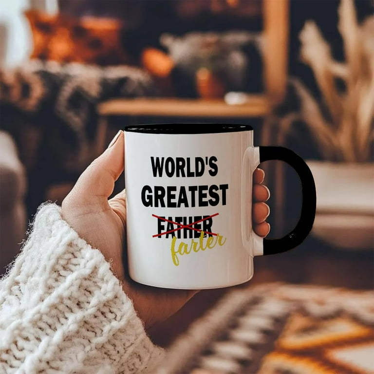 Best Farter Ever Oops I Meant Father Mug – Funny Sunset Coffee Cup