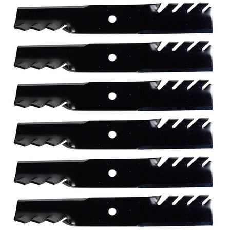 

6 Gator Mower Blades fit Exmark 1-403026 1-403086 103-6518 103-6581-S 48 Deck