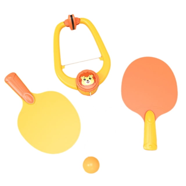 Door Pong Game Over The Door Adjustable Doorway Game Pingpong Trainer Door Jam Pingpong Kit for Door Frame Hanging Table Tennis Trainer Portable Set for Kids with Rack