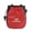 Red/Black, variant on BOKYAN Rock Climbing Chalk Bag with Brush, Adjustable Waist Belt Drawstring Bucket for Bouldering Weightlifting Gymnastics, Green