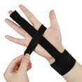 thumbnail image 4 of Férulas para Dedos Mejoradas, Férulas para Dedos, Férula para Dedo en Gatillo, Protector de Dito Negro Mejorado más reciente con producto combinado de órteis de dedo con, 4 of 7