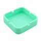 thumbnail image 2 of Cenicero cuadrado de silicona resistente al calor. Menta verde, 2 of 7