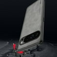 thumbnail image 4 of Case Designed for Google Pixel 9 / 9 Pro, Slim Fit Classic PU Leather Shockproof Anti-Slip Lightweight Wireless Charging Vintage Phone Case Cover for Google Pixel 9 / 9 Pro, Brown, 4 of 9