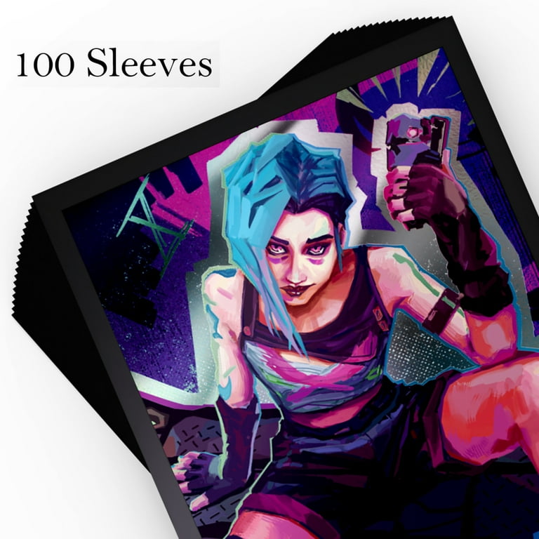 Riftbound: League of Legends: Art Sleeves - Jinx - 100ct Card Protectors,  Champion Character, Collectible Origins TCG Accessory, Trading Card Game -  Walmart.com