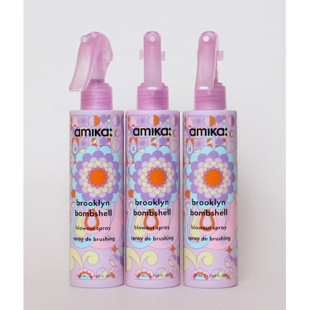 Amika Brooklyn Bombshell Blowout Spray, 6.7 oz 3 Pack