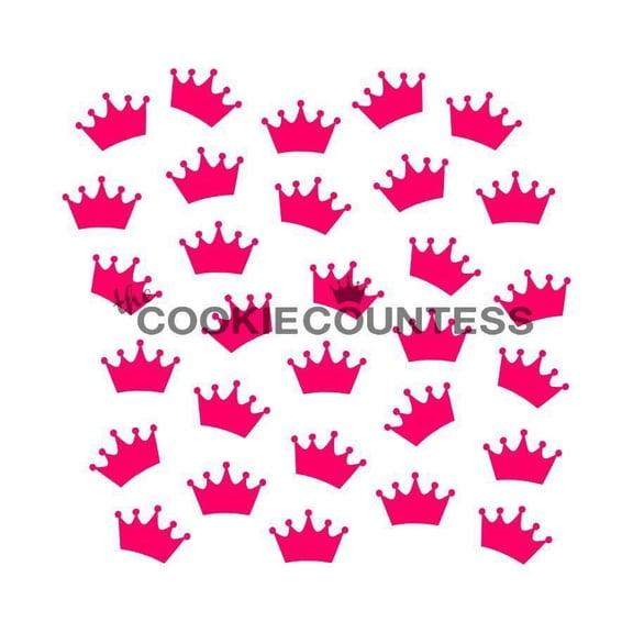 CROWNS STENCIL