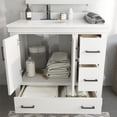 thumbnail image 3 of DHP Sunnybrooke 36 Inch Bathroom Vanity with Sink, White, 3 of 22