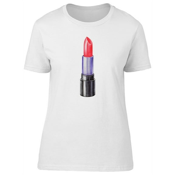Red Lipstick Drawing T-Shirt Men -Image by Shutterstock, Male 3X-Large