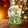 thumbnail image 3 of Old World Christmas Spring Garden Gnome Snow Globe, Multicolored, 6", 3 of 4