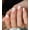 19 - Nude White Ombre, variant on Nude White Ombre Press Nails Short Square False Tips Glossy Stick Nails Kit for Women - 30 count 15 Sizes