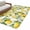 White, variant on Yellow Lemons Entryway Rug 2'x3' Non Slip Front Door Mats, Summer Botanical Checkered Pastoral Entrance Rugs Indoor Outdoor Carpet, Washable Floor Mats Small Area Rug for Bedroom Kitchen
