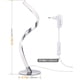 thumbnail image 2 of Lámpara de mesa en espiral, lámpara de escritorio LED curva, luz blanca cálida de 6 W con cable de 1,5 m, 2 of 5
