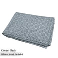 thumbnail image 5 of Vintage Floor Pillow Lounger Cover, Floral Motifs Hand Tile Antique European Pattern, Nap Mat Printed Fabric Case for 5 Pillows, 88" x 36", Reseda Green Grey Blue, by Ambesonne, 5 of 5