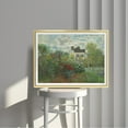 thumbnail image 4 of Claude Monet Canvas Prints Wall Art Oil Painting Reproduction, The Artist's Garden in Argenteuil (A Corner of the Garden with Dahlias), 4 of 7