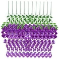 thumbnail image 5 of IBASETOY 12Pcs Decorative Artificial Wisteria Flowers for Home Decor with Plastic Iron Wire Fabric Silk Cloth, 5 of 8