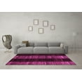 thumbnail image 3 of Ahgly Company Indoor Rectangle Abstract Pink Modern Area Rugs, 5' x 7', 3 of 4
