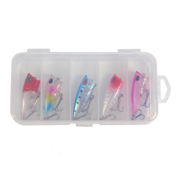 hejhncii Swimbait Fishing Tackle with 3D Eye Topwater Fishing Lures Floating Crankbaits