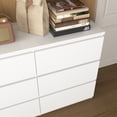 thumbnail image 5 of Nmkwnr 9 Drawer Dresser Modern Wood Storage Cabinet for Living Room, Hallway, Entryway, White, 5 of 9