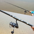 thumbnail image 5 of Sougayilang Spinning Fishing Rod and Reel Combos, Portable Telescopic Pole for Travel Saltwater and Freshwater, 5 of 6