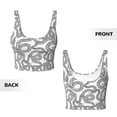 thumbnail image 6 of Uemuo Snake Pattern Women's Sports Bra - High Impact Support, Breathable, and Comfortable Athletic Bra for Running, Yoga, and Workouts, 6 of 9