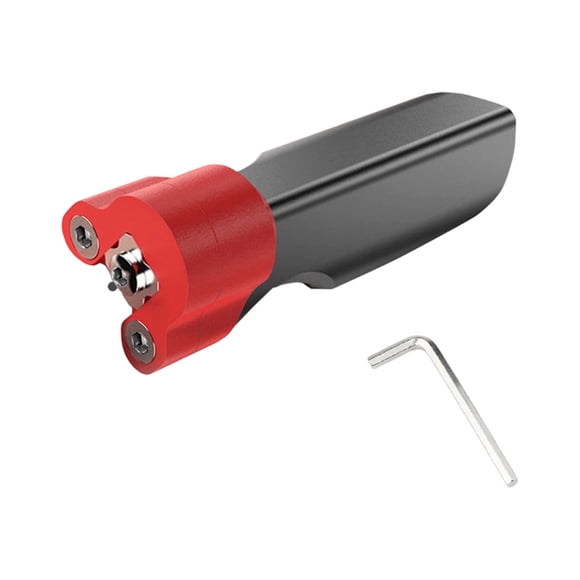 BotaniNest Têtes de Coupe en Carbure pour Coupe-Bordures avec Roulements de Précision Chanfreinage Manuel pour le Travail du Bois Bords Parfaits sur & PVC