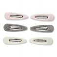 thumbnail image 2 of Scunci Workleisure Velour-Covered Snap Clips, Assorted Colors, 6-Pieces, 2 of 2