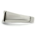 thumbnail image 3 of Edward Mirell Titanium Brown Leather Insert Polished Ring, 3 of 7