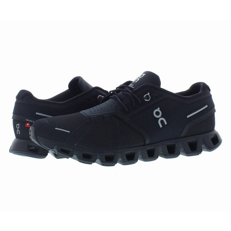 On ALL BLACK Men's Cloud 5 Lightweight Running Shoes with