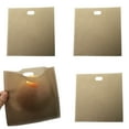 thumbnail image 1 of 4 bolsas antiadherentes para tostadora, ideales para sándwiches, pasteles y pizzas., 1 of 5