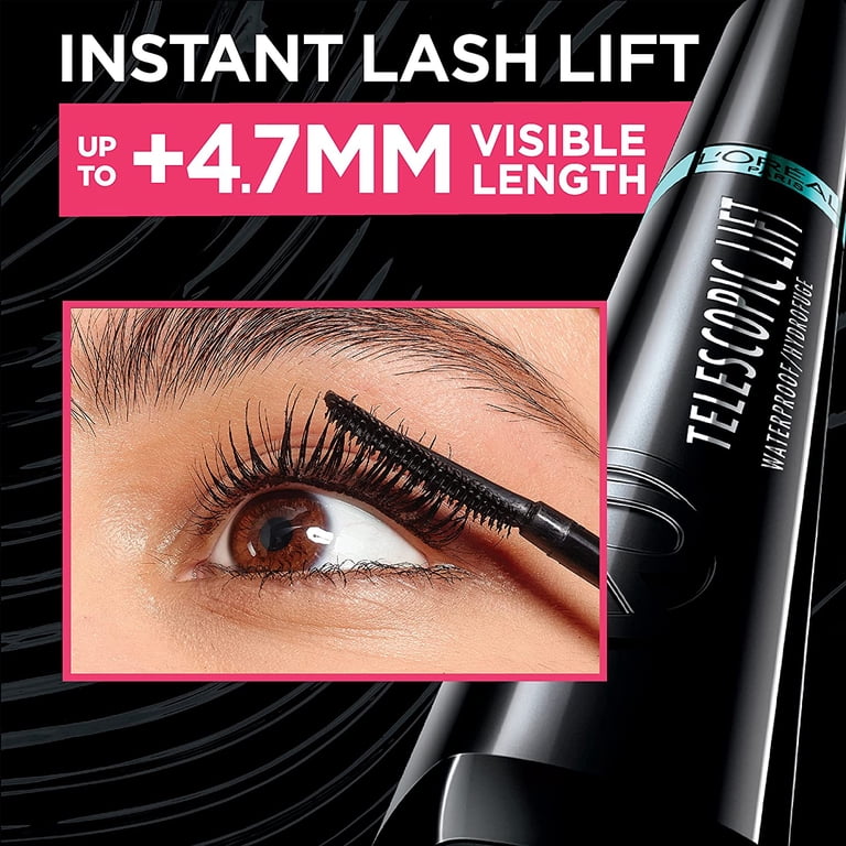 L'Oreal Paris Telescopic Lift Waterproof Mascara, Black photo 2